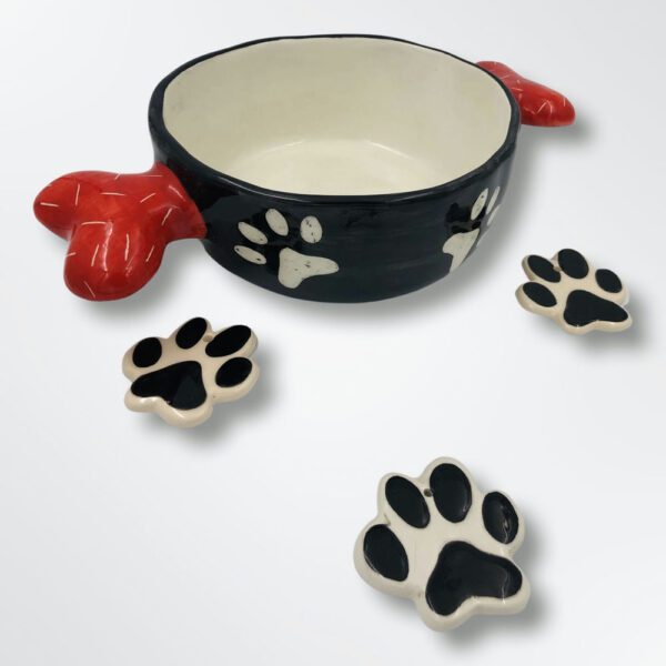 κεραμικό μπολ σκύλου πολυμορφικό ceramic dog bowl shapewear