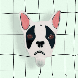 κρεμάστρα τοίχου french bulldog